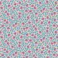 Preview: Tilda Patchwork Stoff Baumwolle - Wallflower - Bellflower Blue